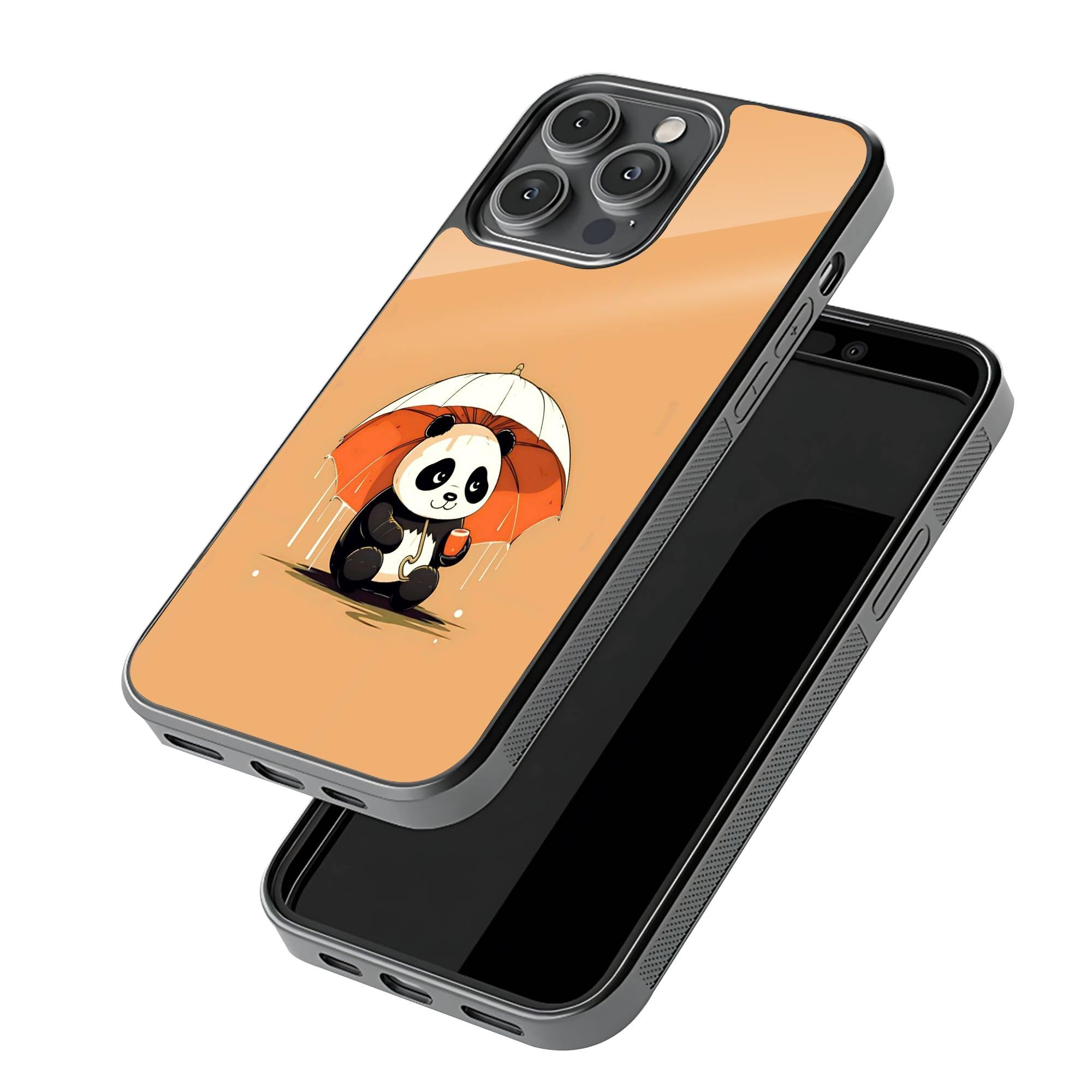 Sweet Panda Glass Case image 2