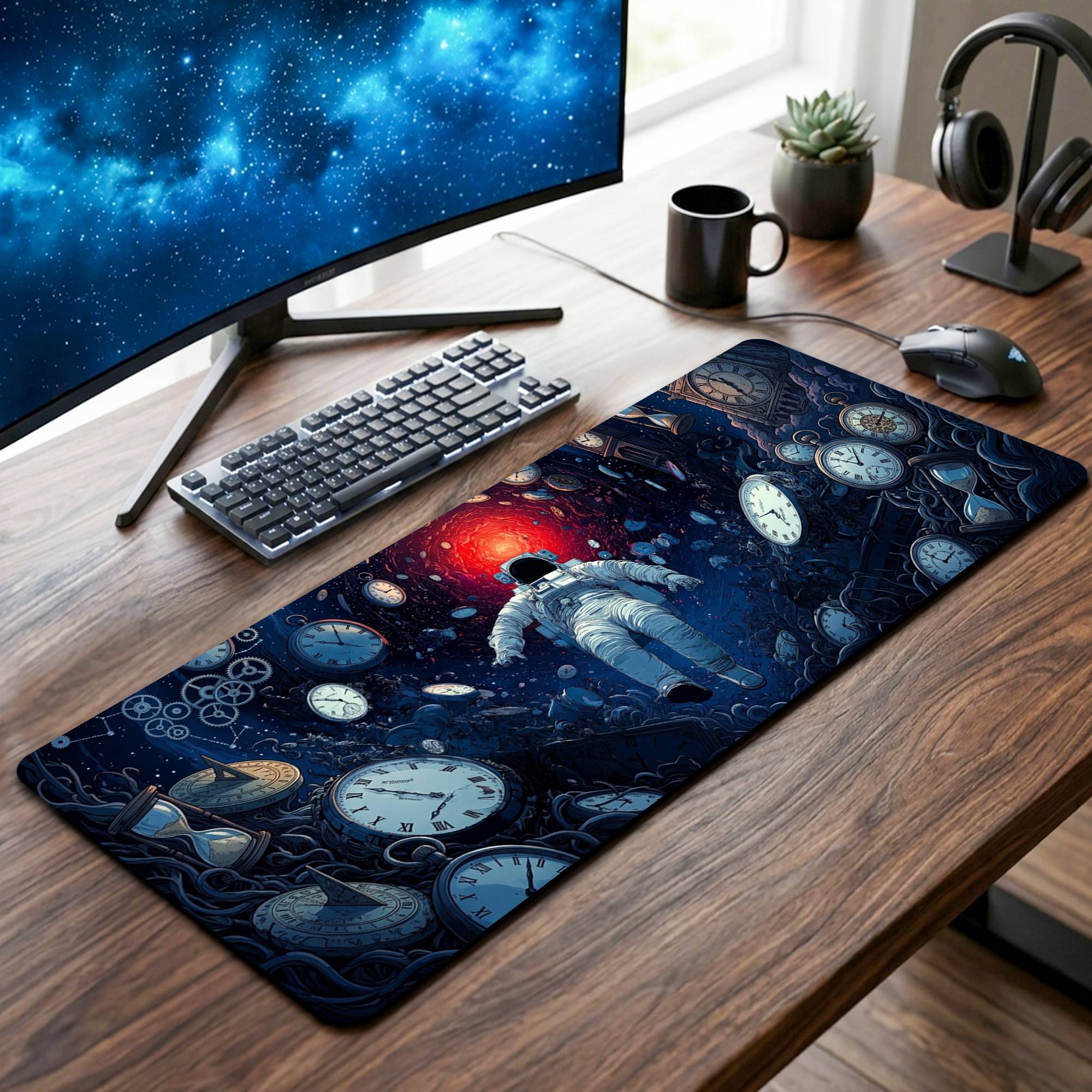 Interstellar Desk Mat - 12 x 32 Inch image