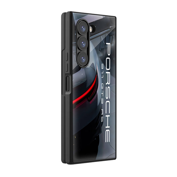 Porsche GT3 Samsung Z Fold Glass Case image 0