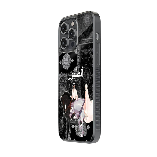 Midnight Horse Ride Glass Name Case image 1