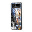 Radhakrishna collage Samsung Z Flip Glass Case image 0