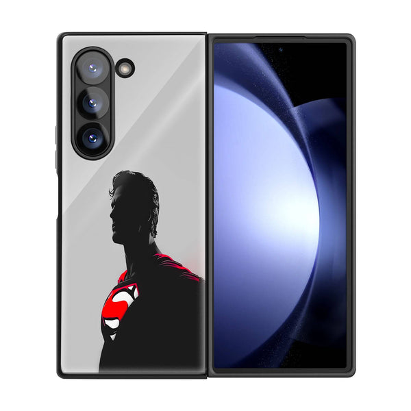 Superman Samsung Z Fold Glass Case image 2