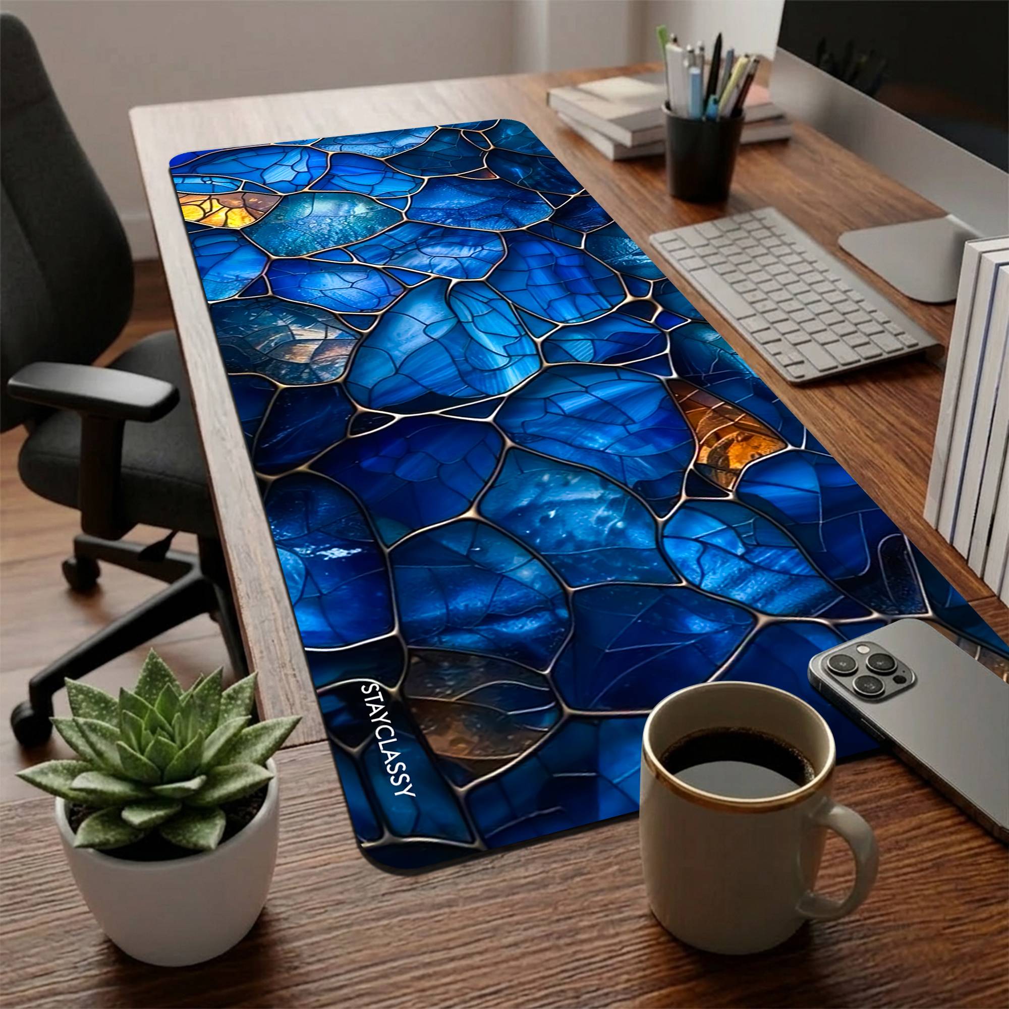 Mosaic Pattern Desk Mat image 1