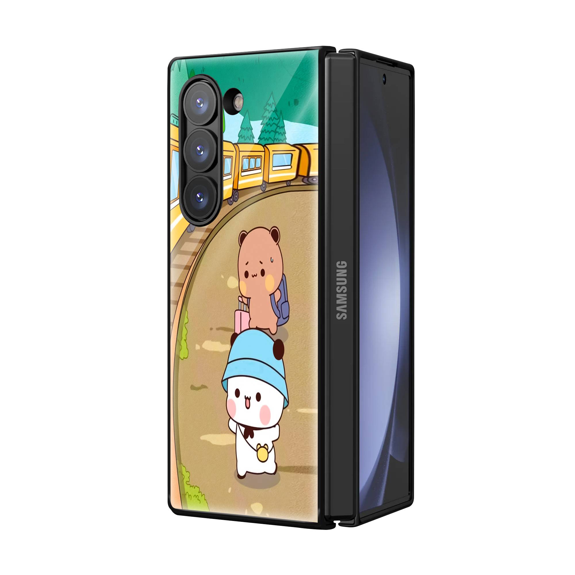 Bubu Dudu Samsung Z Fold Glass Case image 1
