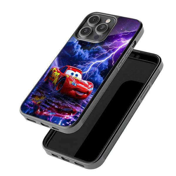 Lightning McQueen Glass Case image 2