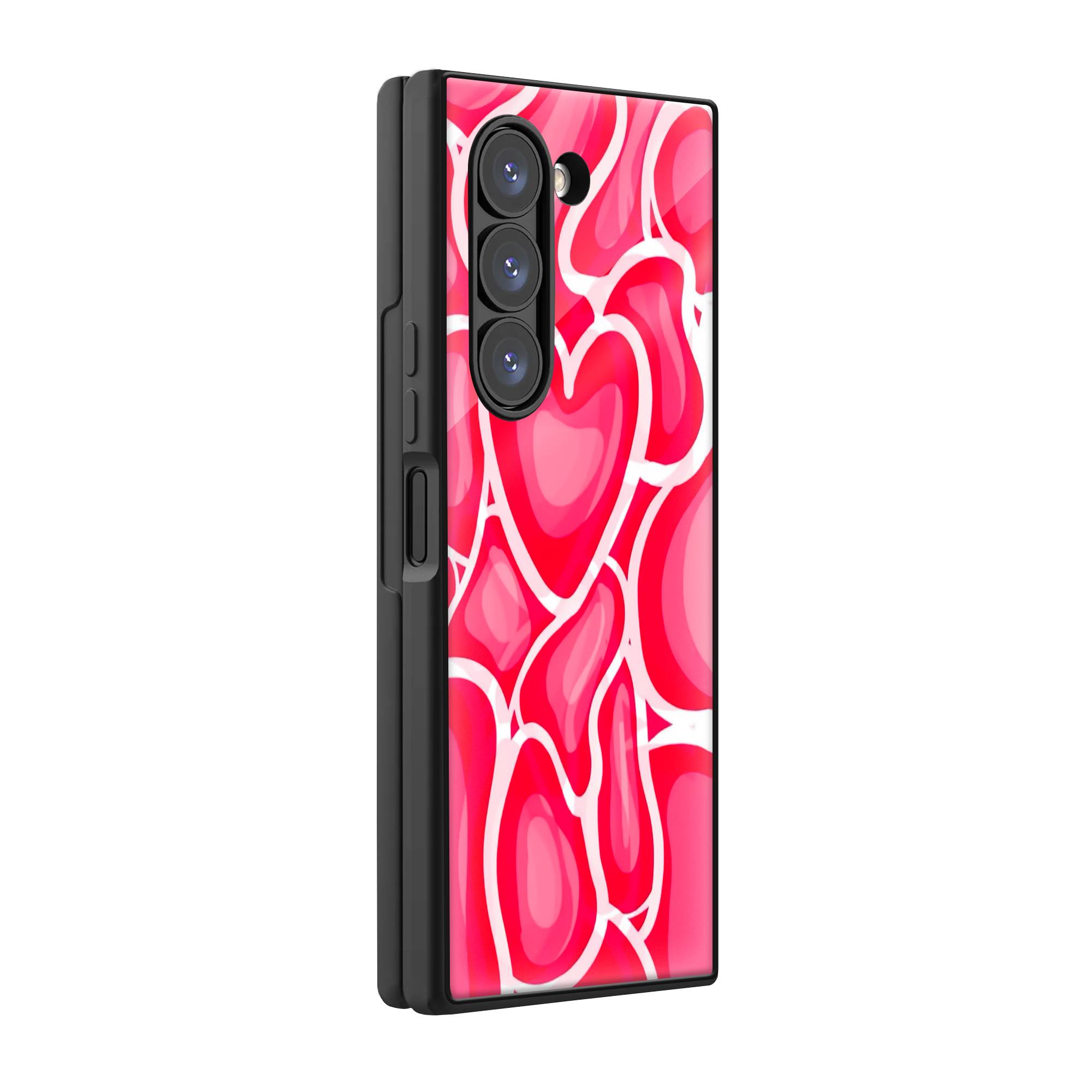 Love Blooms Samsung Z Fold Glass Case image 0 Main image