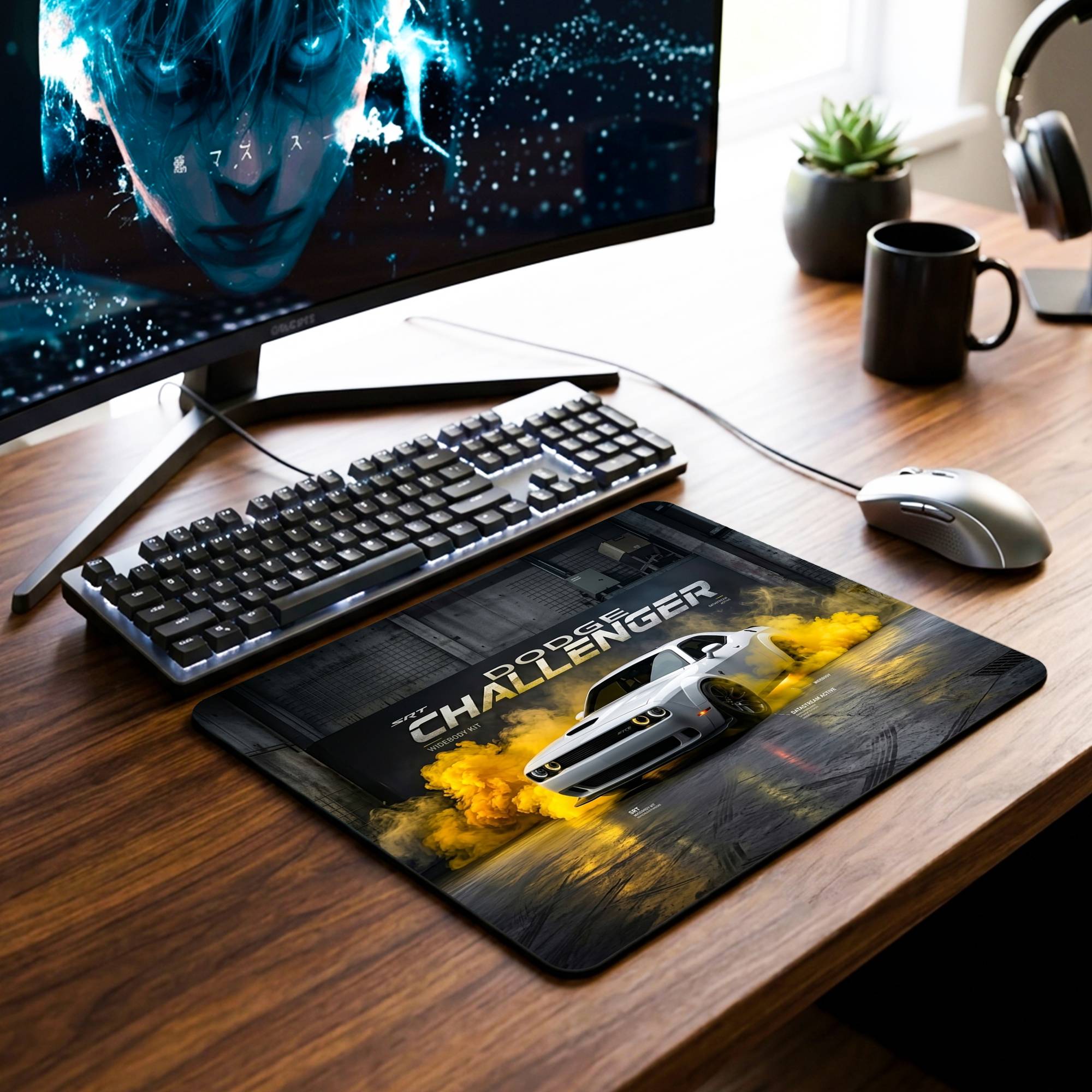 Dodge Challenger Desk Mat - 7.5 x 9 Inch image