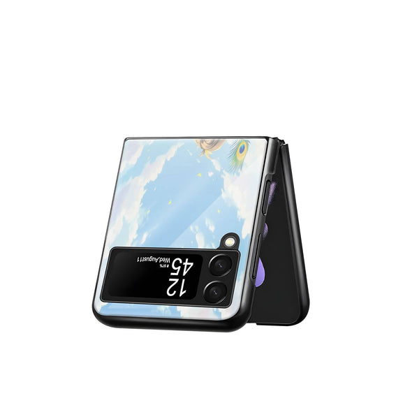 Meadow Dream Samsung Z Flip Glass Case image 2