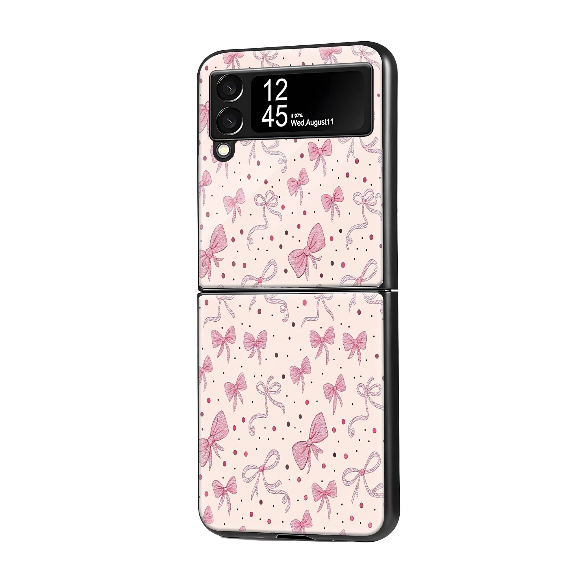 Bow Bae Samsung Z Flip Glass Case image 0 Main image