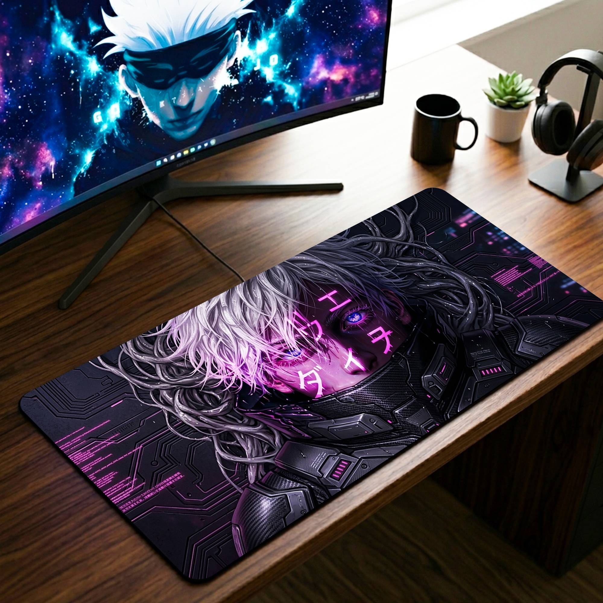 Jujutsu Kaisen Desk Mat - 11 x 23 Inch image