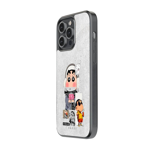 Shades of Shinchan Glass Case image 1