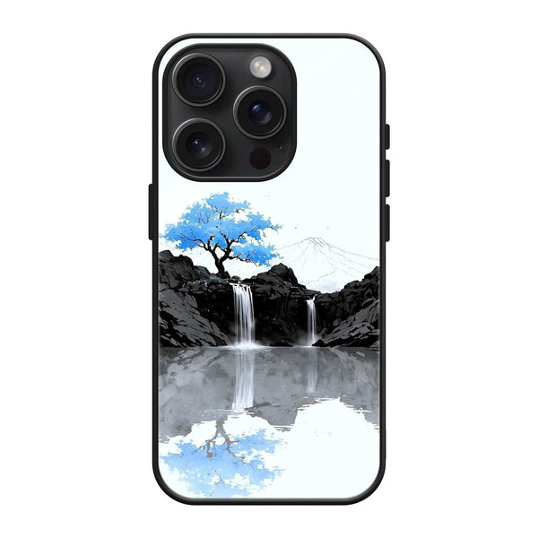 Mountain Calm Glass Case image 0