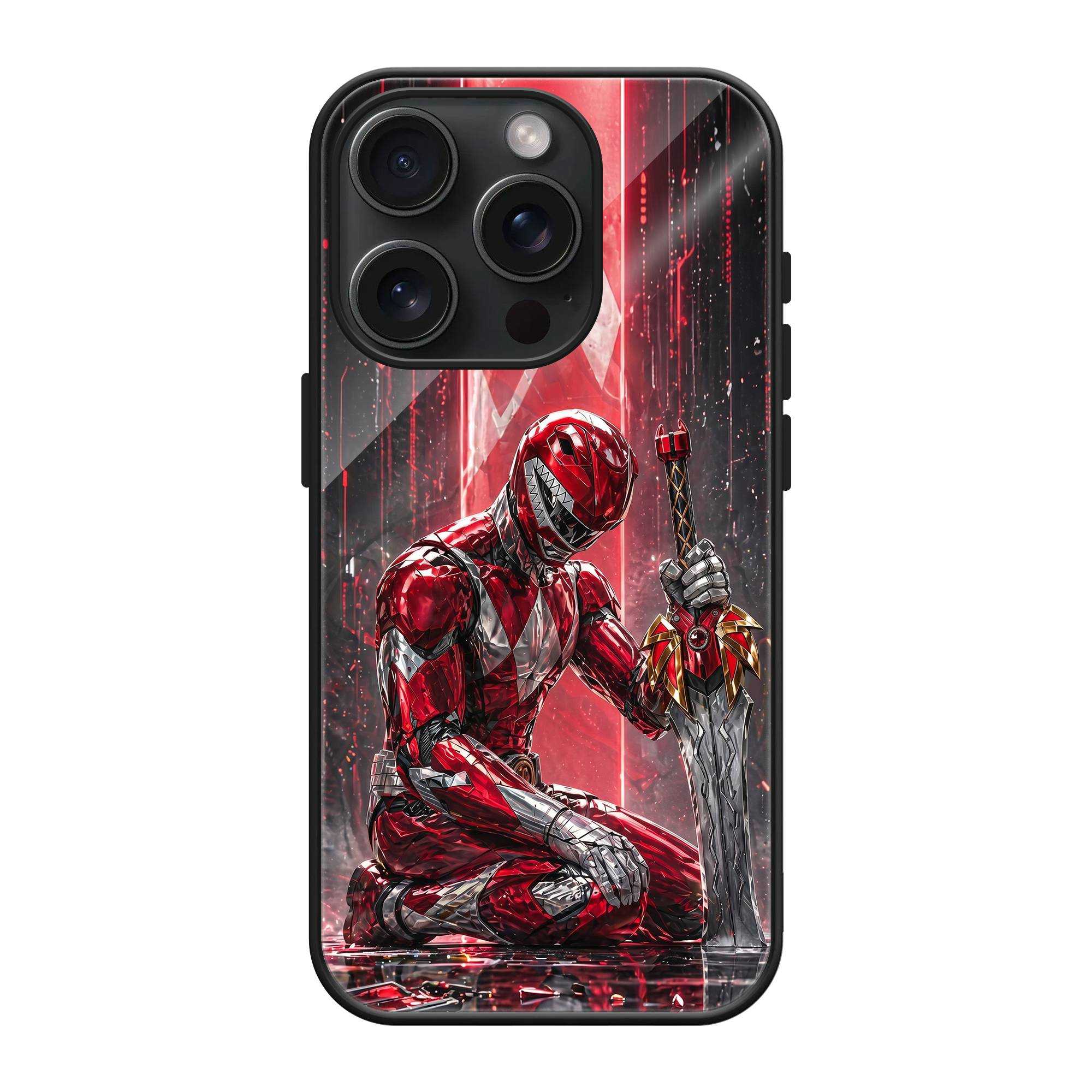 Power Ranger Glass Case image 0
