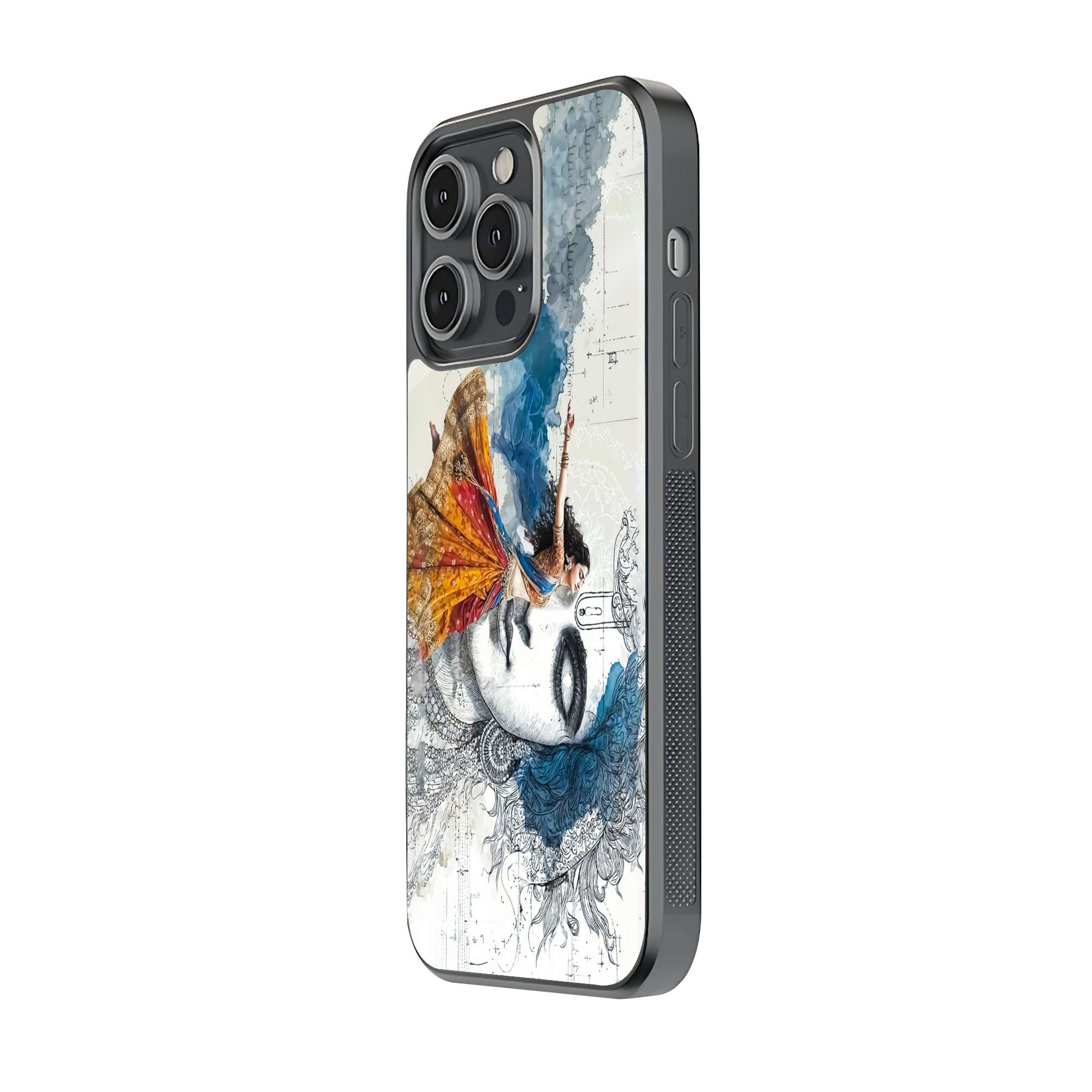 Watercolor Devotion Glass Case Secondary image