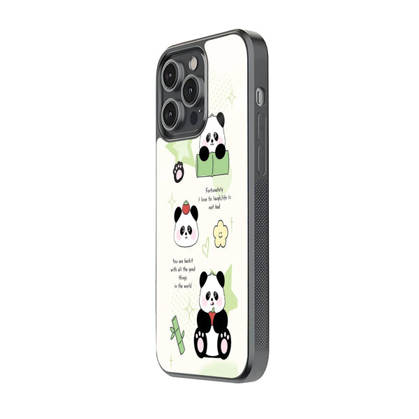 Panda Love Glass Case image 1