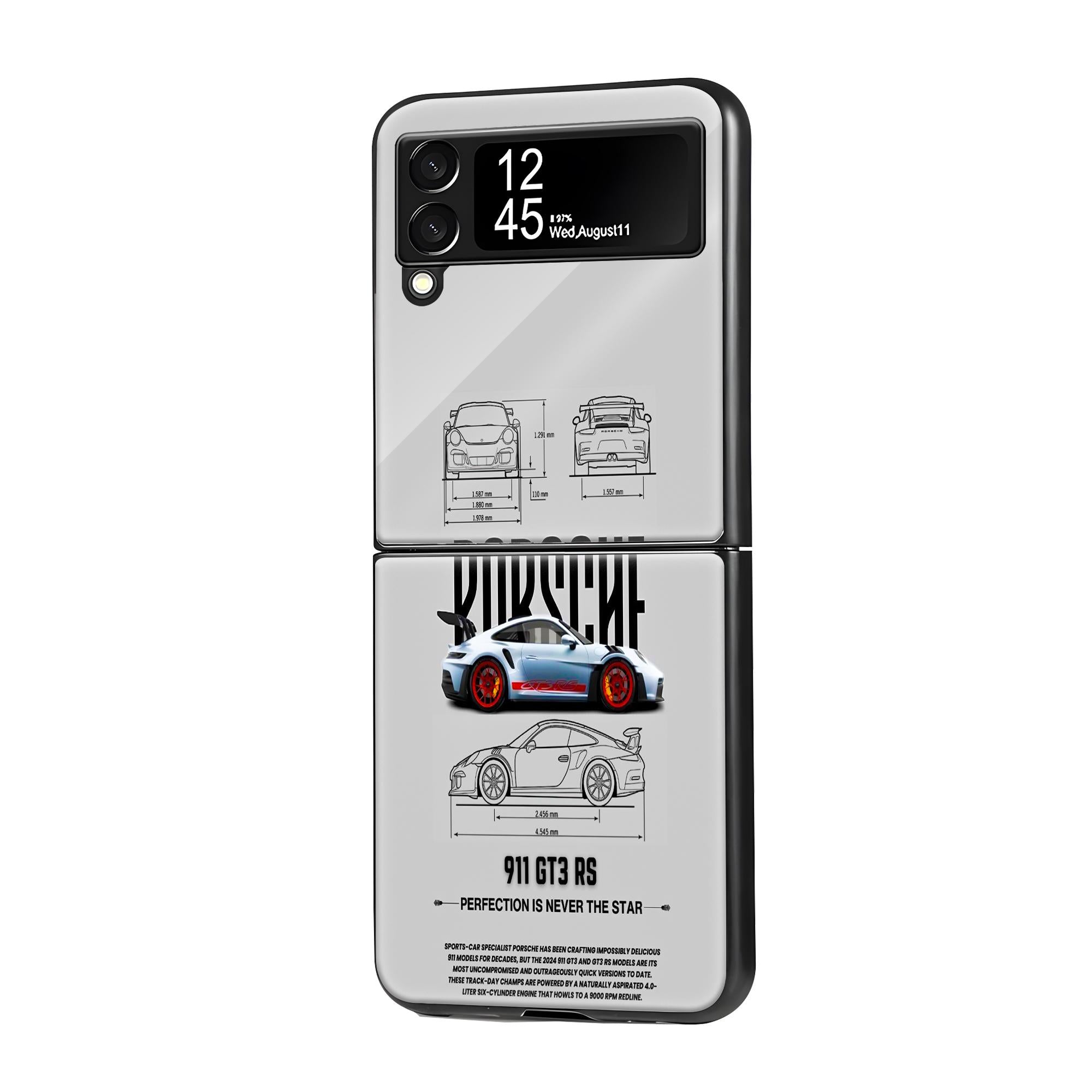 GT3 Samsung Z Flip Glass Case image 0 Main image