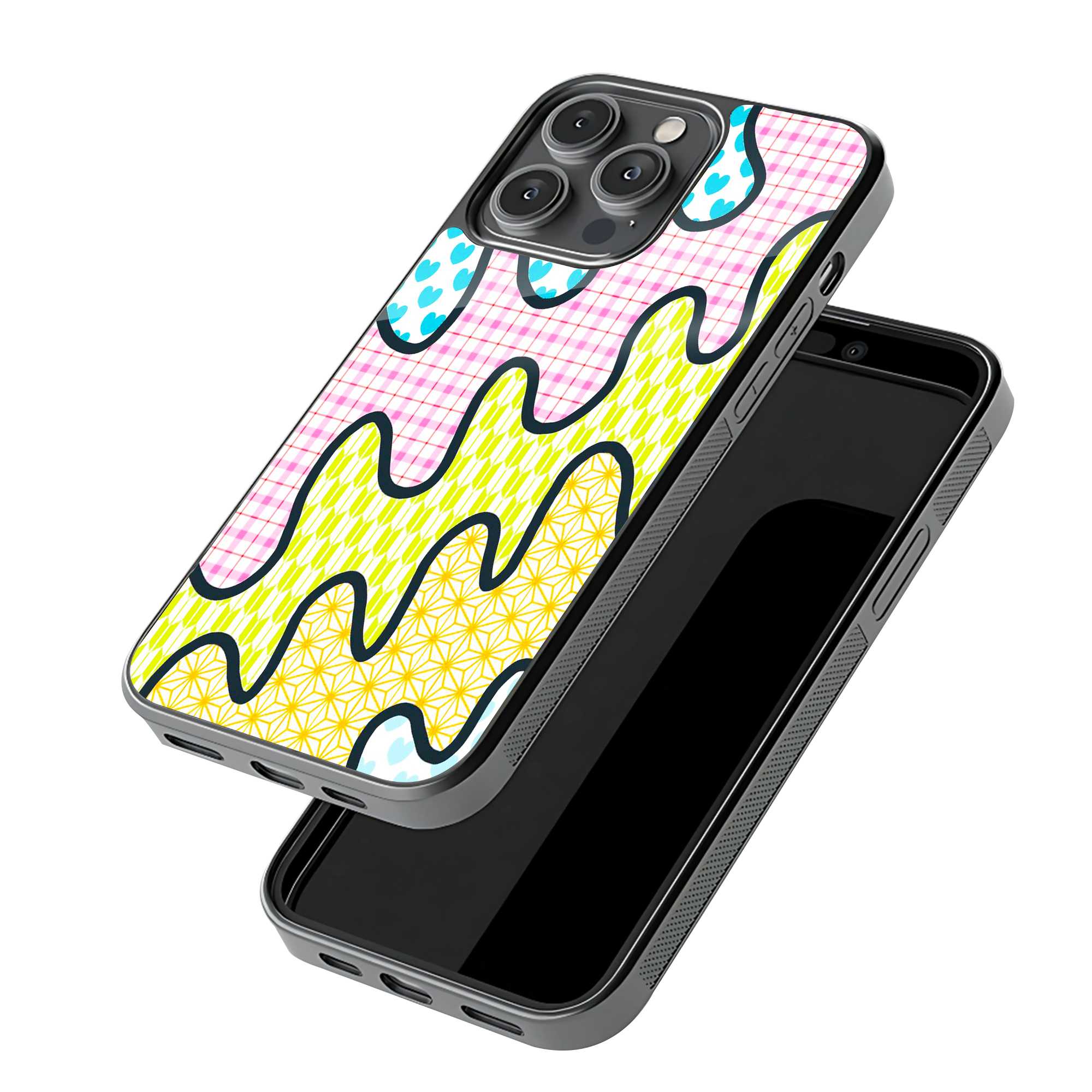 Cosmic Wave Glass Case image 2
