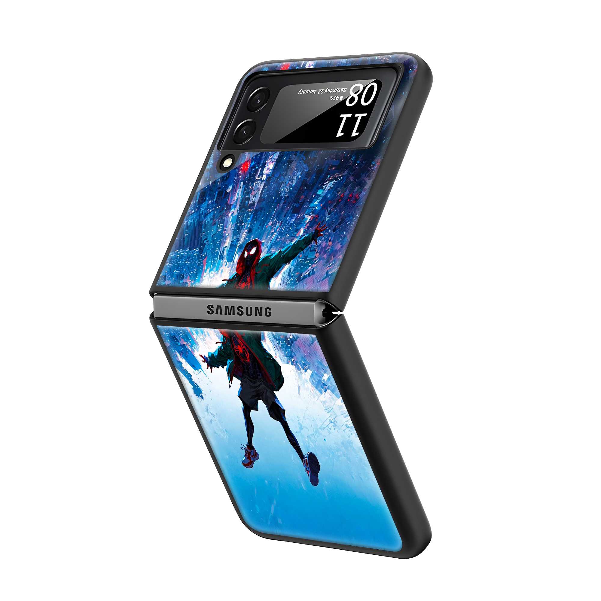 Urban Freefall Samsung Z Flip Glass Case Secondary image