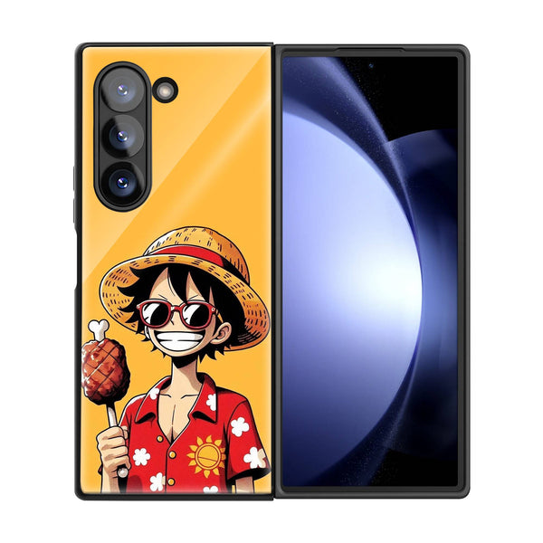 One Piece Samsung Z Fold Glass Case image 2