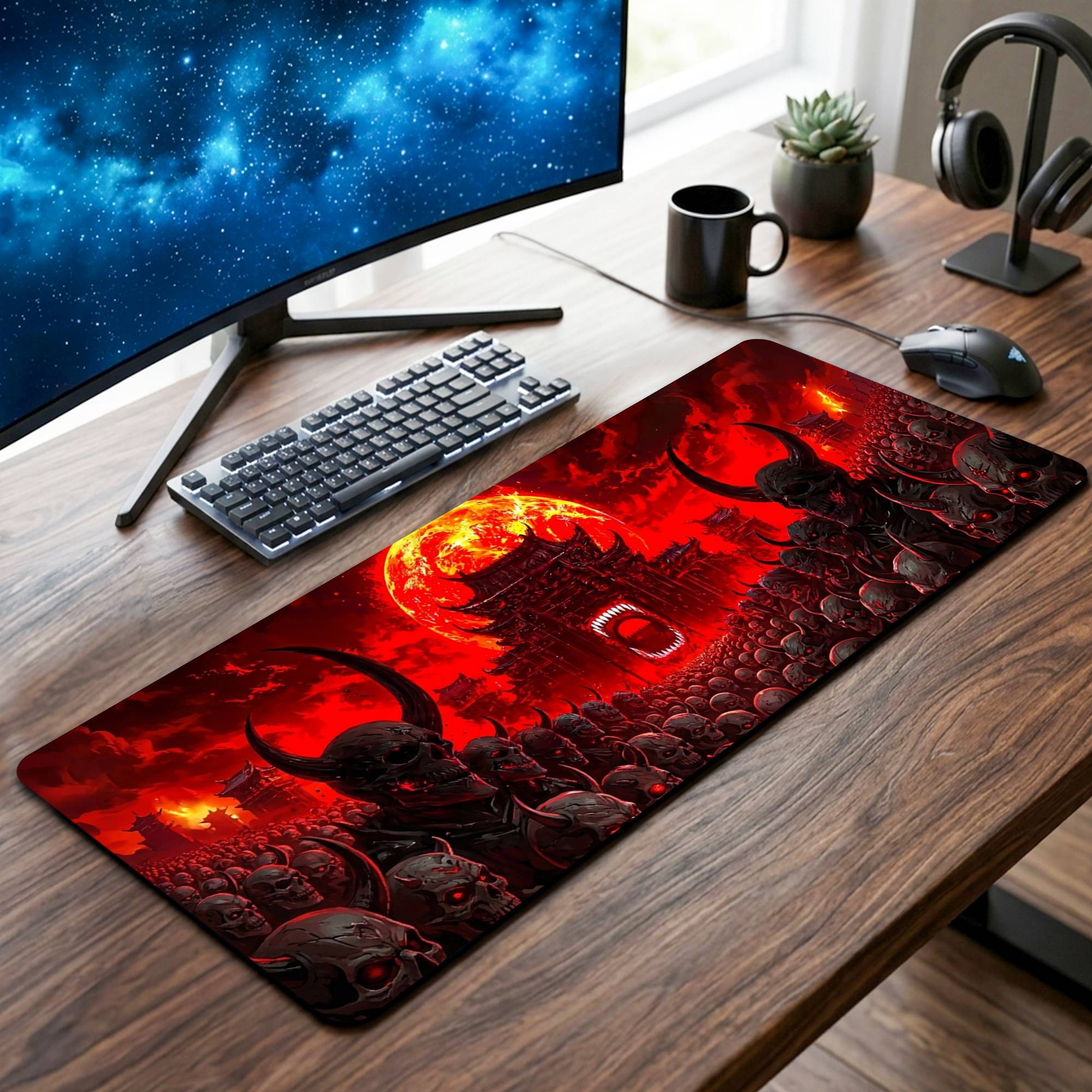 Dark Souls Desk Mat - 12 x 32 Inch image