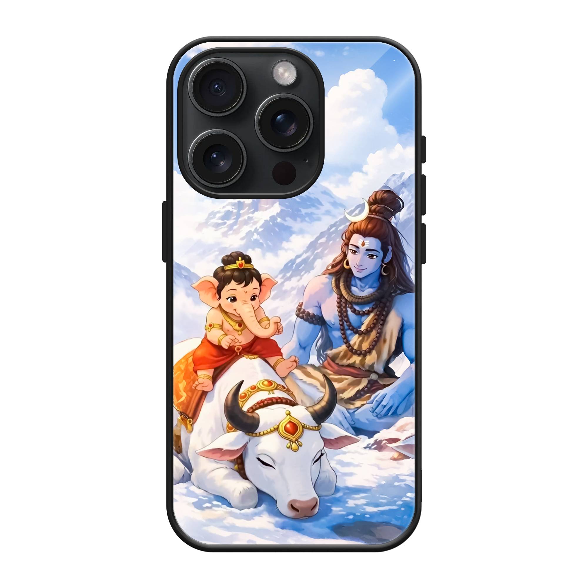 Bal Ganesha Glass Case image 0