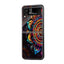 Colorful Mandala Pattern Samsung Z Flip Glass Case image 0