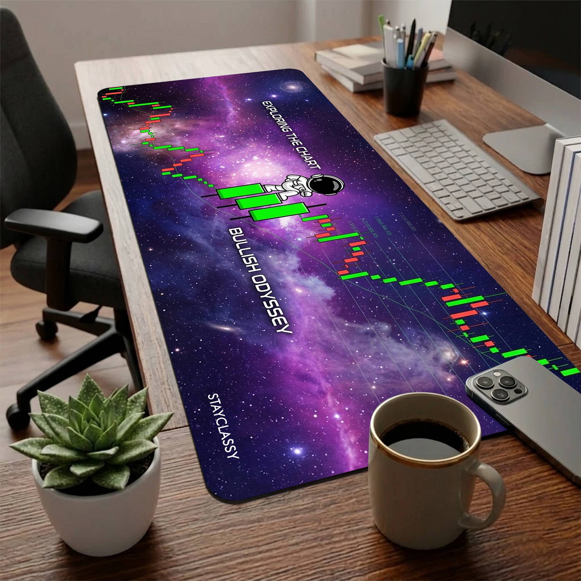 Astronaut Walking Desk Mat image 1