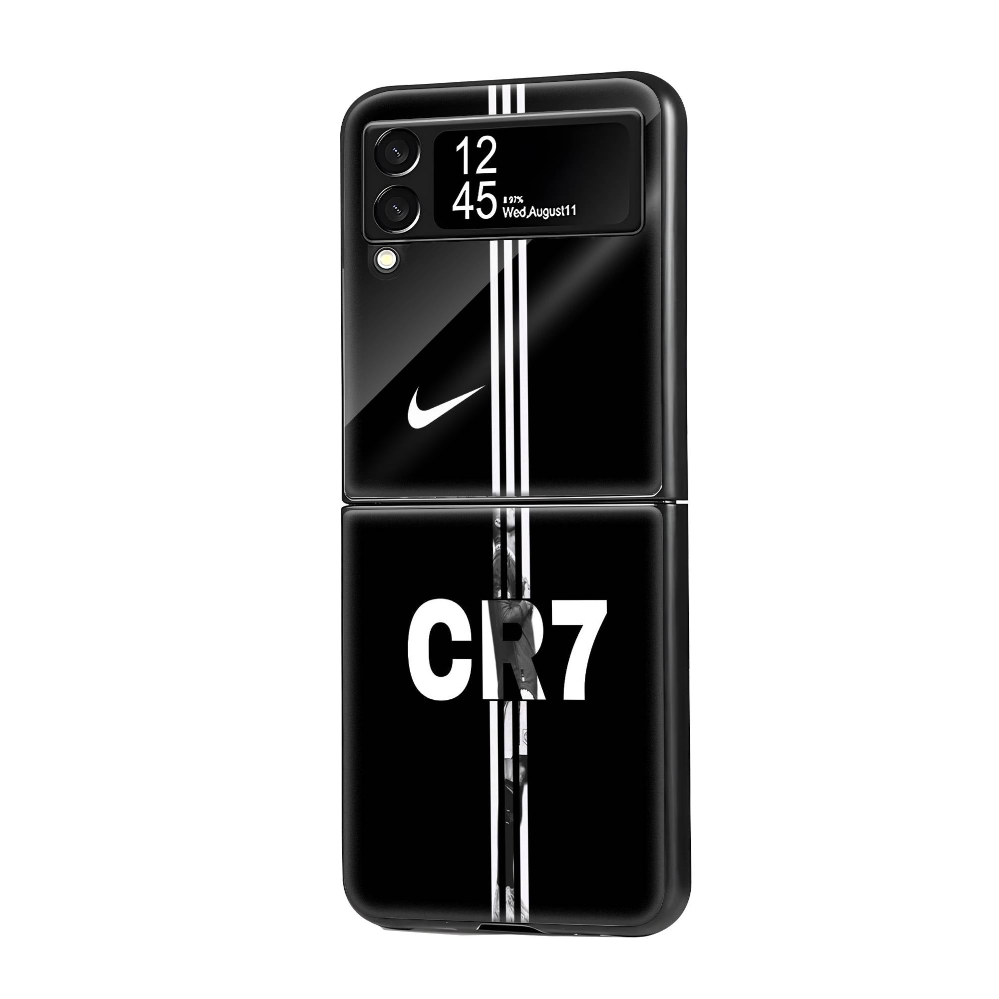 CR7 Samsung Z Flip Glass Case image 0 Main image