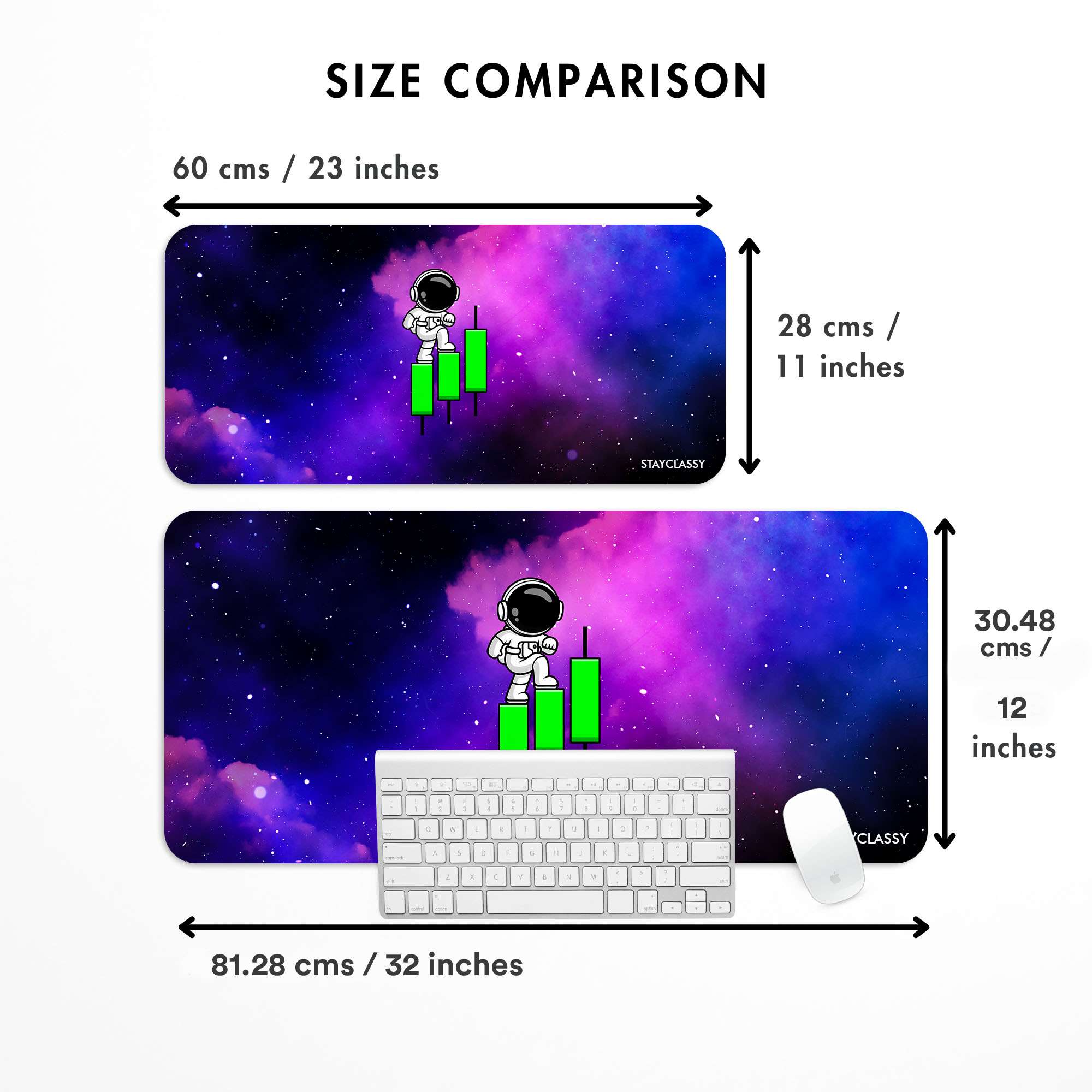 Astronaut Walking Desk Mat image 3