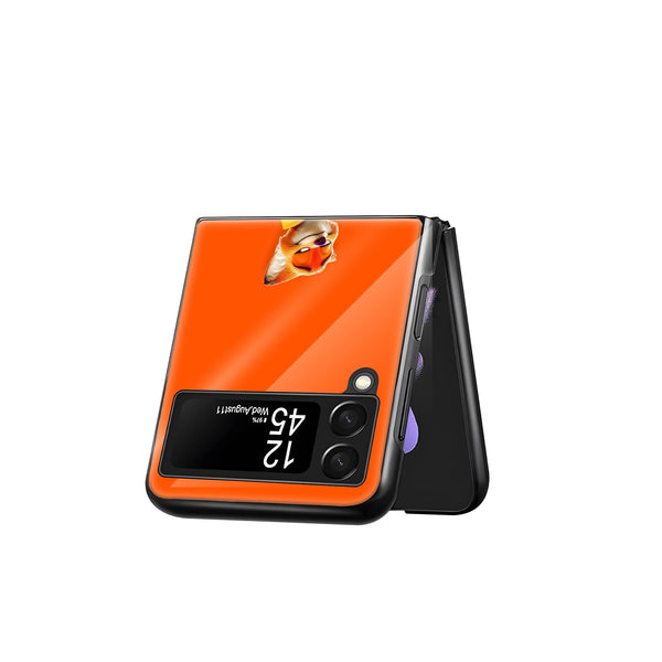 Modern Fox Samsung Z Flip Glass Case image 2