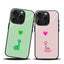 Sweet Saurus Couple Mobile Case image 0