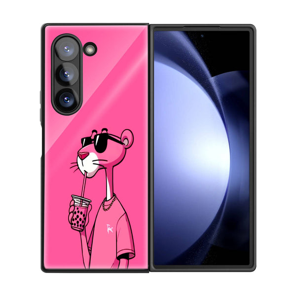 Thirsty Panther Samsung Z Fold Glass Case image 2