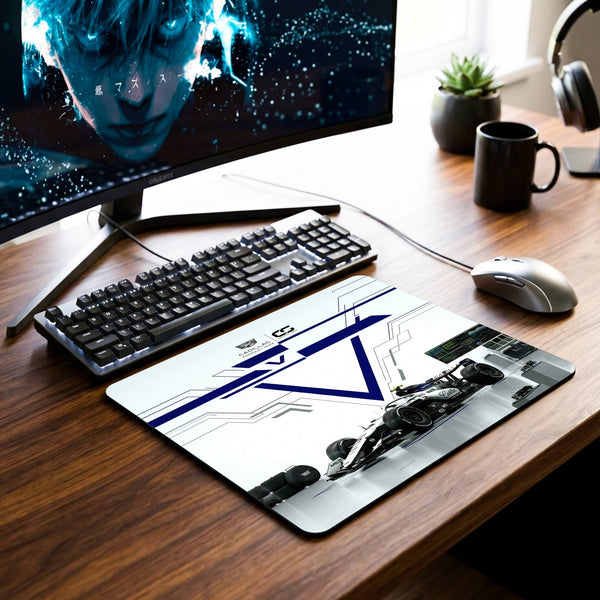 Formula 1 Car Desk Mat - 7.5 x 9 Inch image
