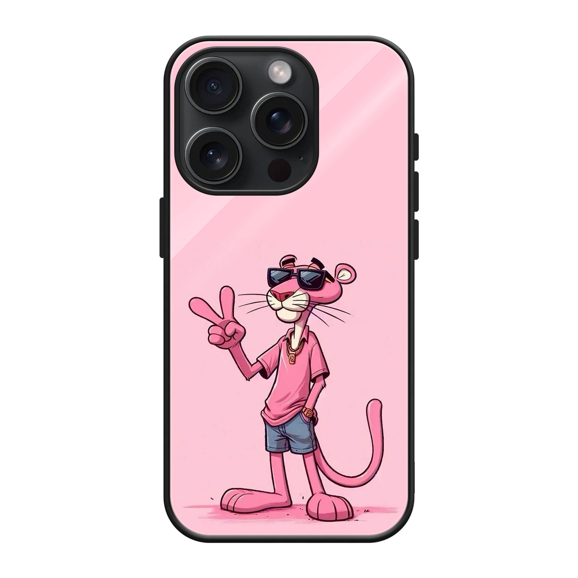 Pink Panther Glass Case image 0 Main image
