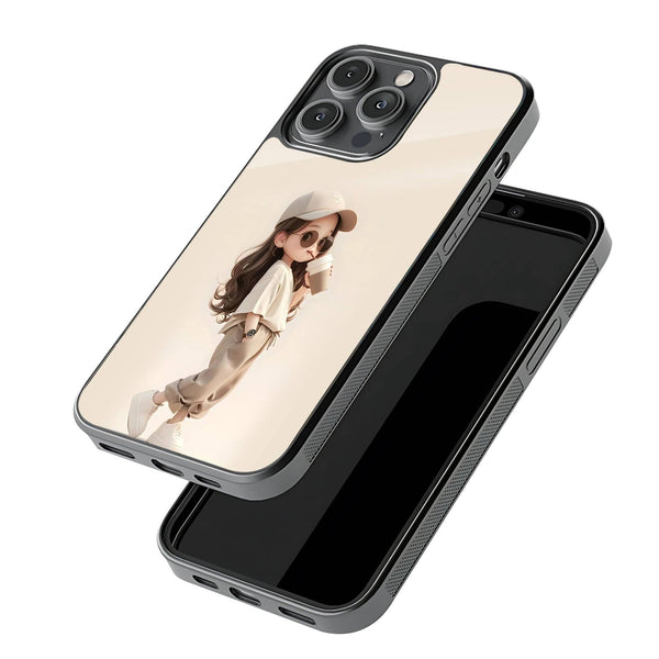 Tik Tok Girl Glass Case image 2