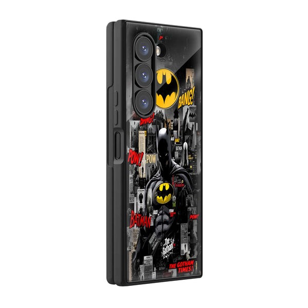 Batman Comic Book Samsung Z Fold Glass Case image 0