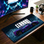 Colorful Ferrari Desk Mat - 11 x 23 Inch image