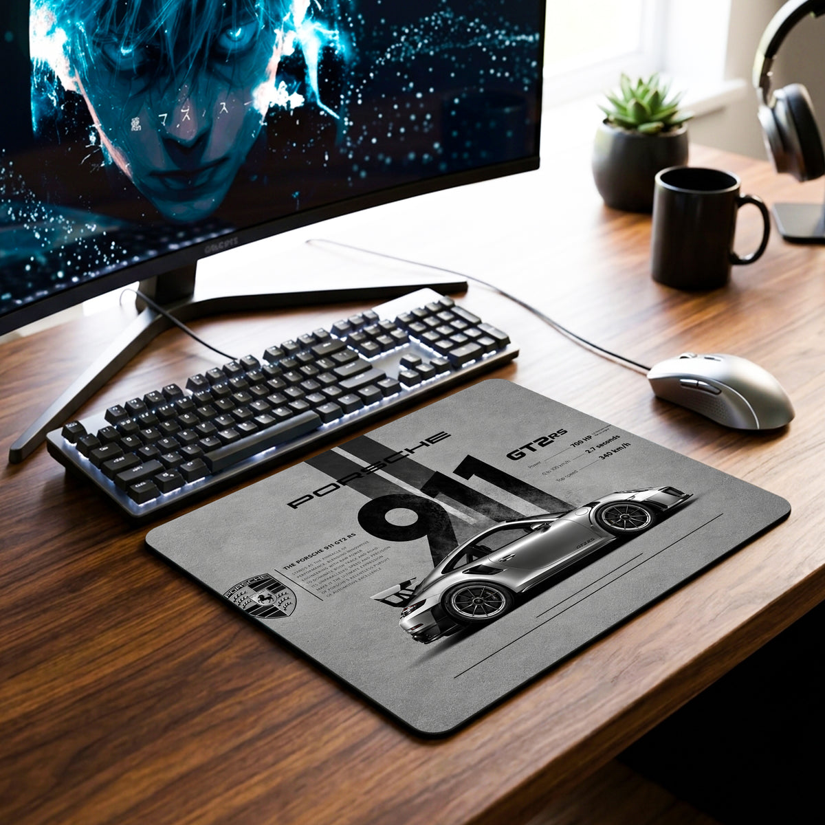 Porsche Legacy Desk Mat