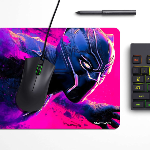 Black Panther Desk Mat image 2