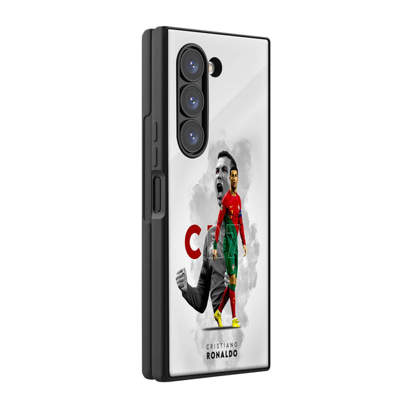 Cristiano Ronaldo Samsung Z Fold Glass Case image 0