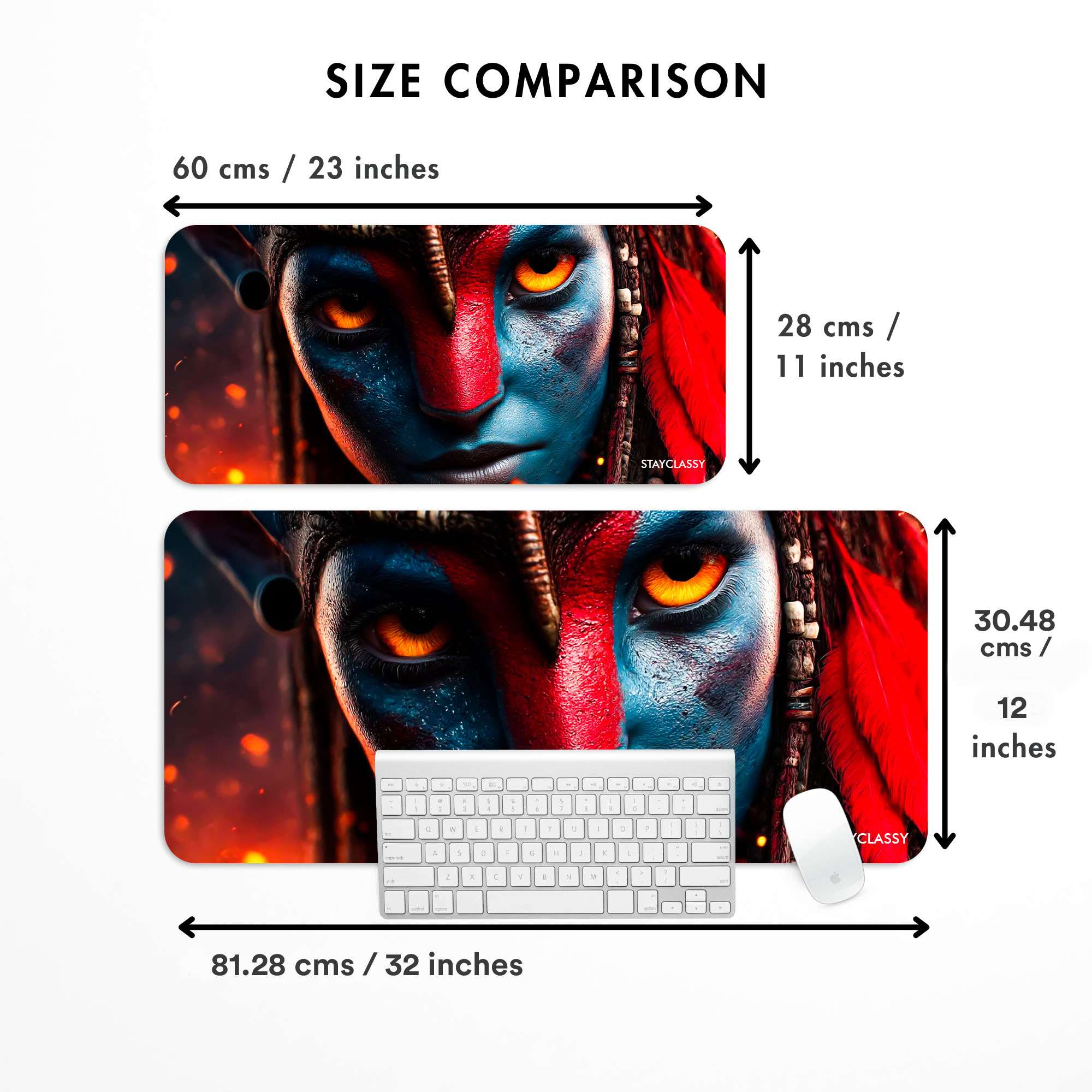 Distinct Eyes Desk Mat image 3