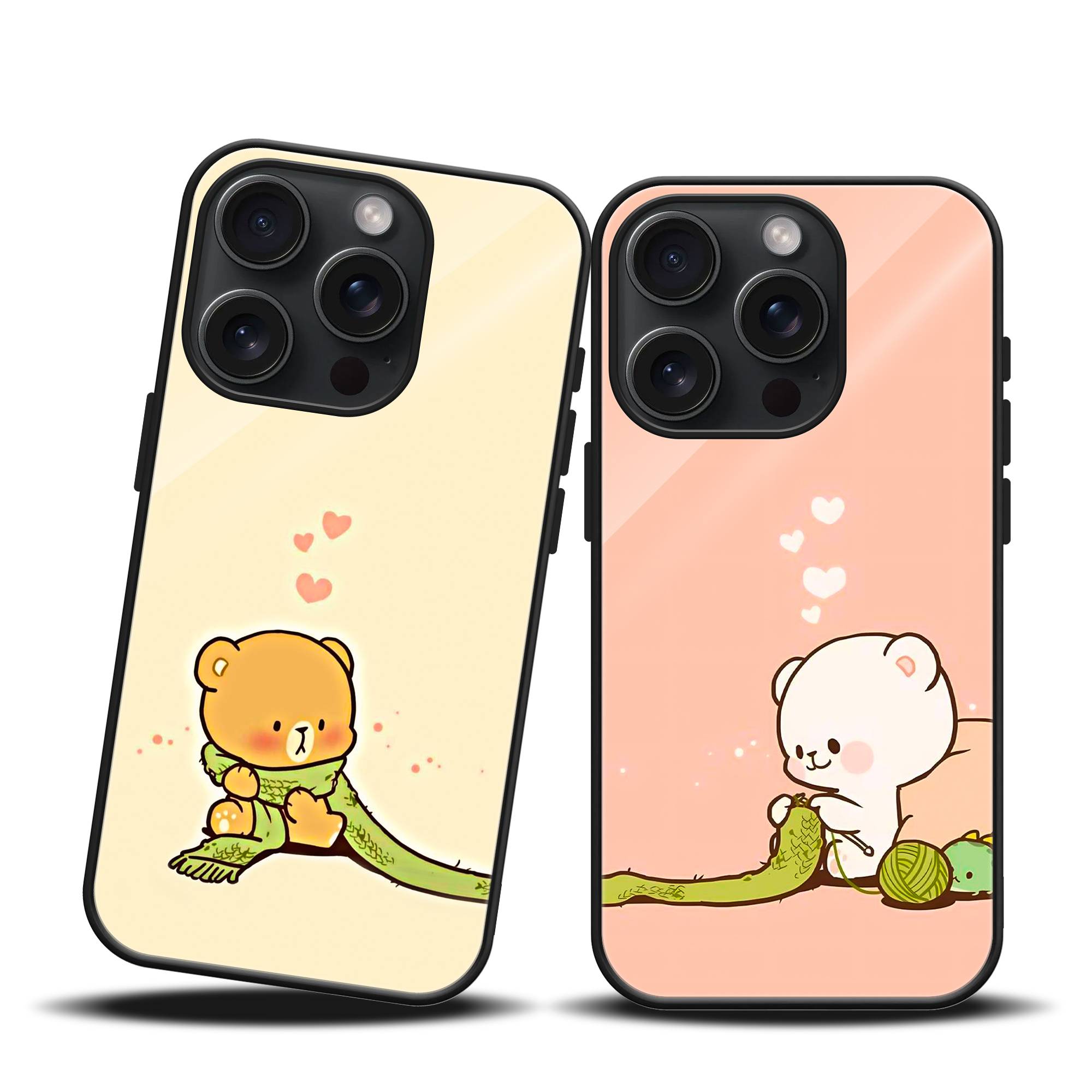 Handmade Love Couple Mobile Case image 0
