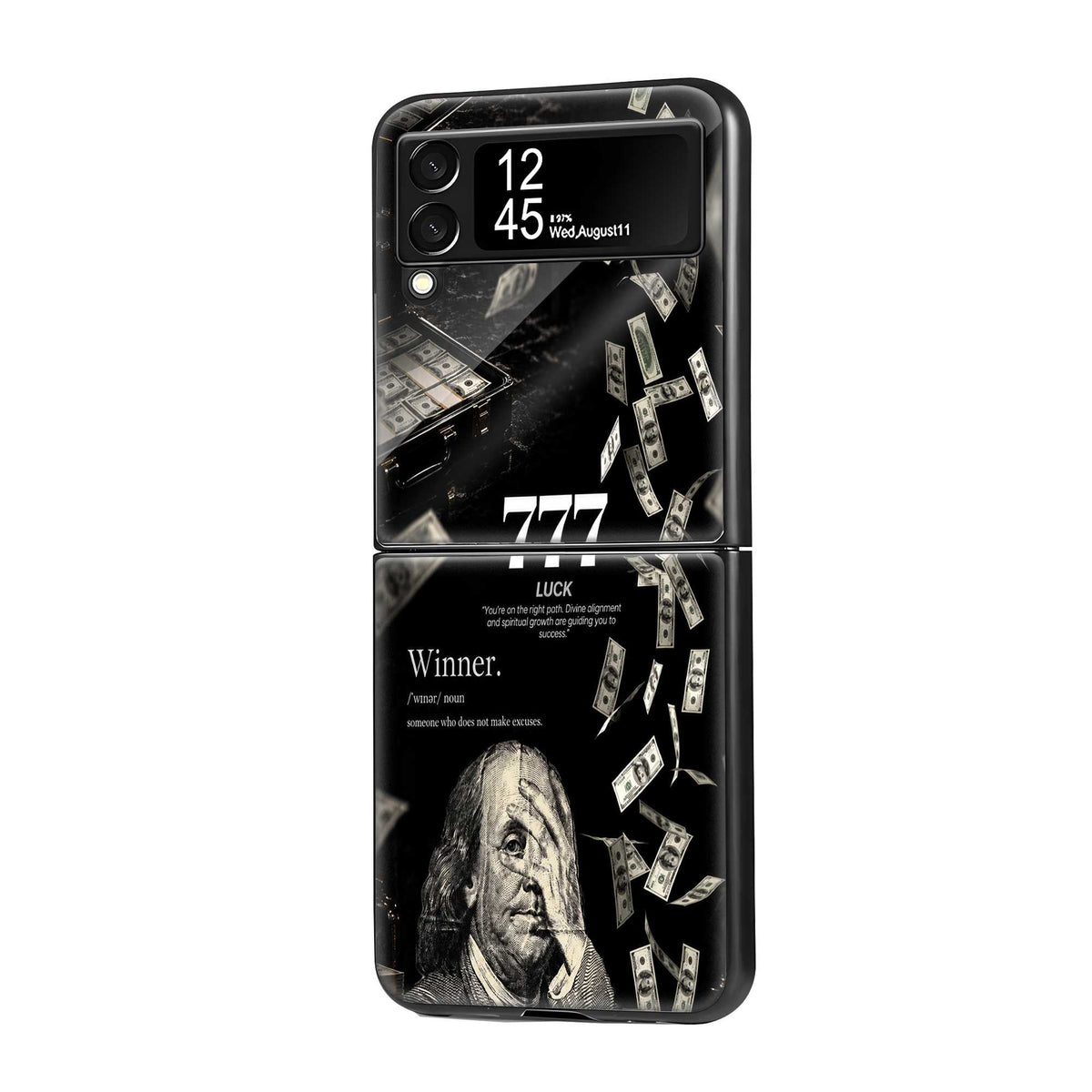 777 Luck Empire Samsung Z Flip Glass Case