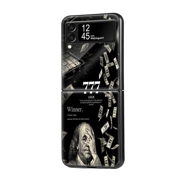 777 Luck Empire Samsung Z Flip Glass Case