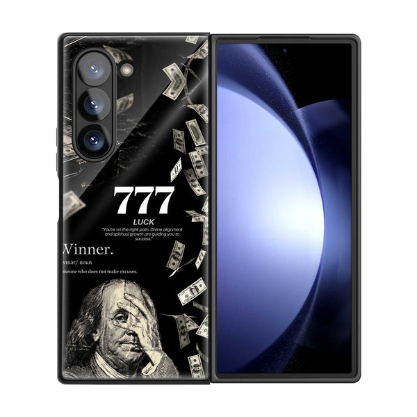 777 Luck Empire Samsung Z Fold Glass Case