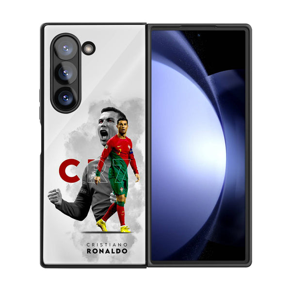 Cristiano Ronaldo Samsung Z Fold Glass Case image 2