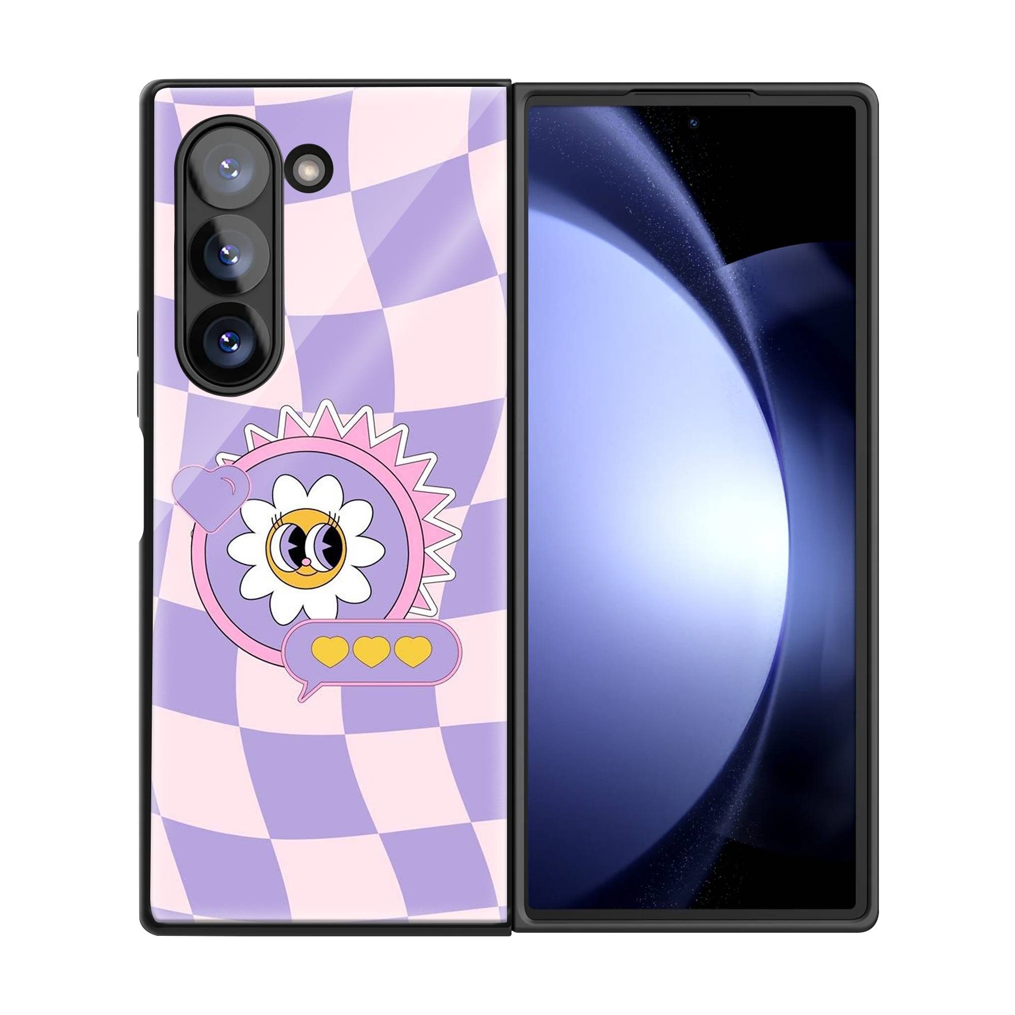 Groovy Feels Samsung Z Fold Glass Case image 2