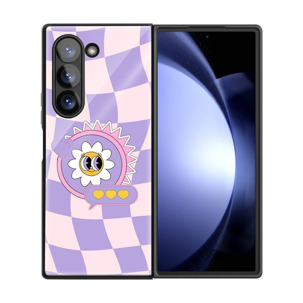 Groovy Feels Samsung Z Fold Glass Case image 2