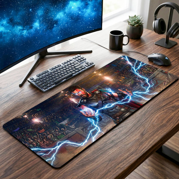 Thor Ragnarok Desk Mat - 12 x 32 Inch image