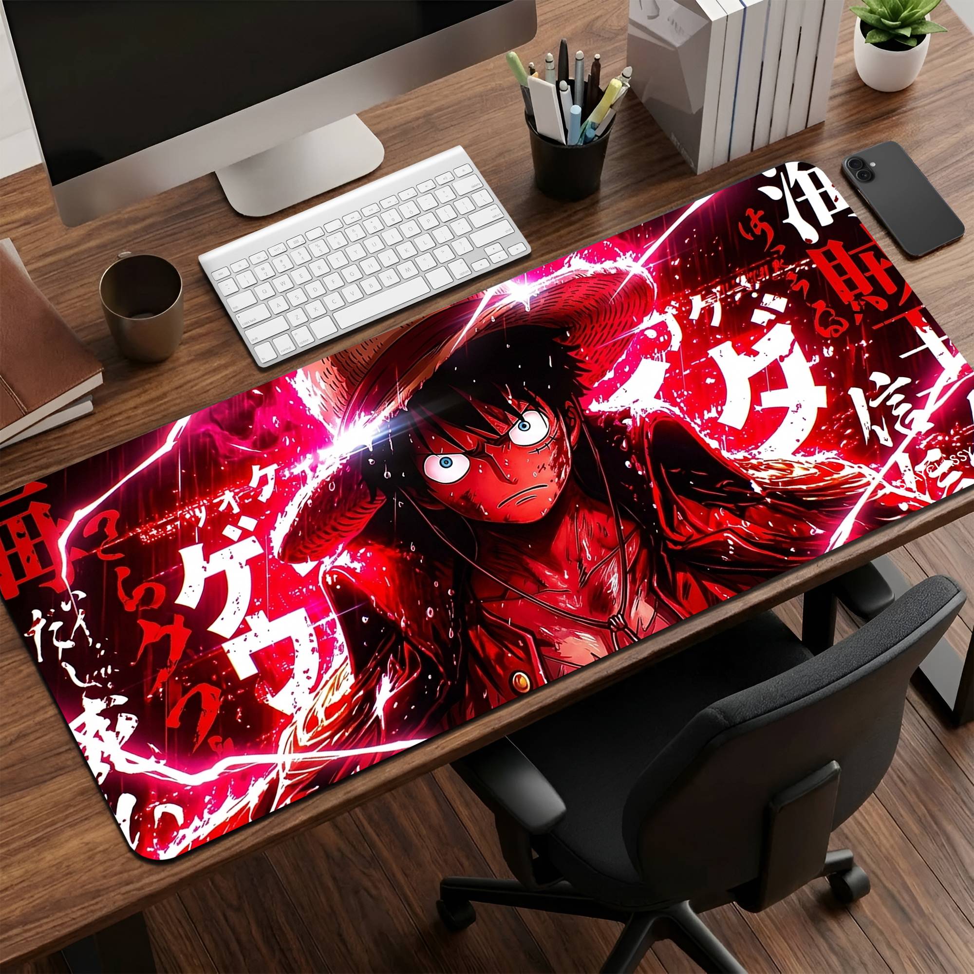 Manga Luffy Desk Mat image 0